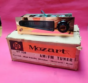 More details for rare - pye mozart - valve tuner - nos - boxed audio - expensive - htf 108