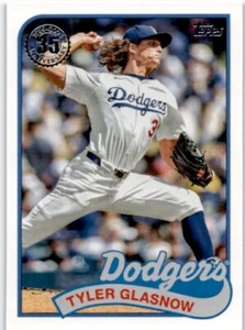 2024 Topps 1989 #89US-1 Tyler Glasnow Los Angeles Dodgers - Picture 1 of 2