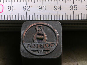 LOGO COBRA piękny stempel klasyczny / pieczęć z metalu