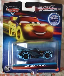DISNEY PIXAR CARS GLOW RACERS JACKSON STORM NUEVO - Imagen 1 de 6