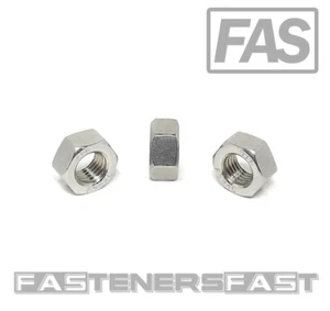 (25) 5/16-24 Finished Hex Nuts Stainless Steel (25 Pieces) - Picture 1 of 4