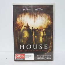 House  (DVD, 2007) Region 4 Michael Madsen Reynaldo Rosales VGC 