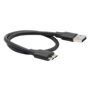 USB 3.0 AM Male to Micro B Cable Super Speed Adapter Cord for External HDD K2B3 - Zdjęcie 1 z 20
