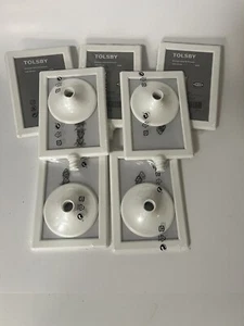 Set of 7 IKEA Tolsby 4 x 6" White Double Sided Picture Frames 301.510.35 - Picture 1 of 4