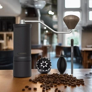 Manual Coffee Bean Grinder-U Pro S Capacity 40g, YUKAOFES 7-Core burr. Black - Picture 1 of 7