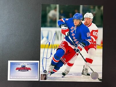 НХЛ Нью-Йорк Рейнджерс Мариан Габорик подпись 8 X 10 фото с сертификатом подлинности! - Изображение 1 из 4