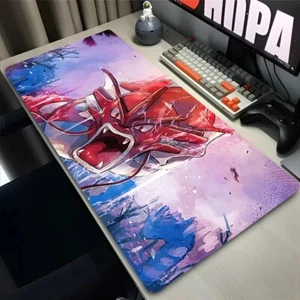 Pokémon PC Keyboard Deskmat Mousepad TCG Locked Edge Playmat 60cm x 30cm - Picture 1 of 5
