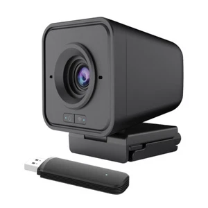 TOALLIN Wireless 1080P FHD Webcam Noise-cancelling Built-in microphone for PC - Picture 1 of 12