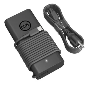 65W 60W USB Type C Charger for Dell Laptop Latitude 5540 5440 7440 5450 e5430... - Photo 1/7