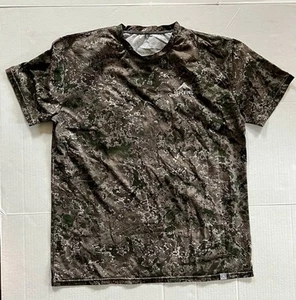 SKRE Shirt Mens Mountain Alpine Camo Shirt Sleeve Stretch 2XL Hunting Outdoors - Picture 1 of 5