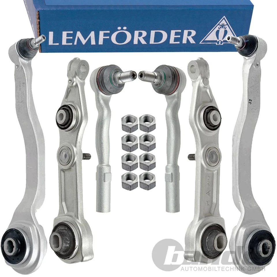 4x LEMFÖRDER Brazo de Control + Rótula para Mercedes C219 Clase E W211 S211 - Imagen 1 de 4