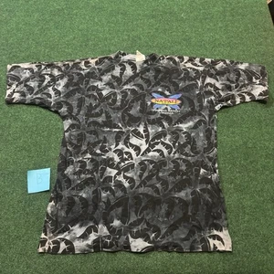 VTG 90s Na’Pali Surf Co Virginia Beach Single Stitch AOP T-Shirt Men’s L - Picture 1 of 7