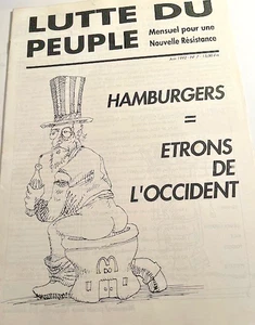 Lutte Du Peuple magazine issue 7 Nouvelle Resistance June 1992 France rare - Picture 1 of 2