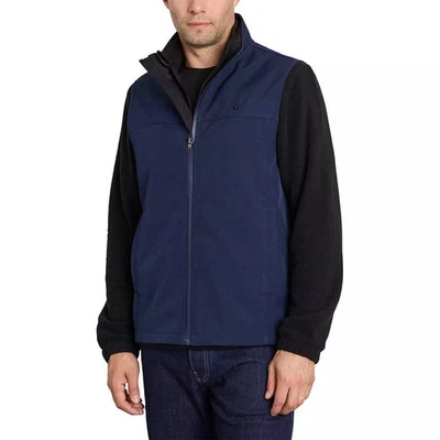 IZ250X IZOD CHALECO SOFTSHELL HOMBRE - TALLA L - BLAZER AZUL MARINO Foto 1 de 3