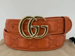 Neu Luxury Original GUCCI Damen Gürtel GG Marmont-400593- Gr-80 cm-7519 - Bild 1 von 6