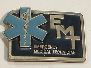 Vintage EMT Emergency Medical Technician Belt Buckle - Picture 1 of 2