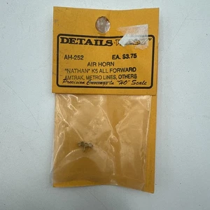 DETALLES BOCINA DE AIRE HO WEST AH-252 K5 TODO ADELANTE AMTRAK, LÍNEAS DE METRO, OTROS - Imagen 1 de 6