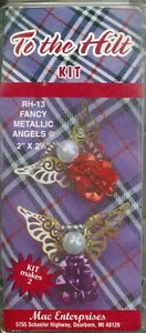 NEU MAC ENTERPRISES BIS ZUM GRIFF AUSGEFALLENES METALLISCHES ENGEL-SET MACHT 2 OVP - Bild 1 von 1