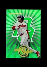 1997 Donruss Update Power Alley Green #13 Manny Ramirez Indians /4000