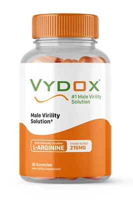 Vydox | Gomitas solución virilidad diaria para hombre, 215 mg L-arginina, 30 unidades Foto 1 de 4