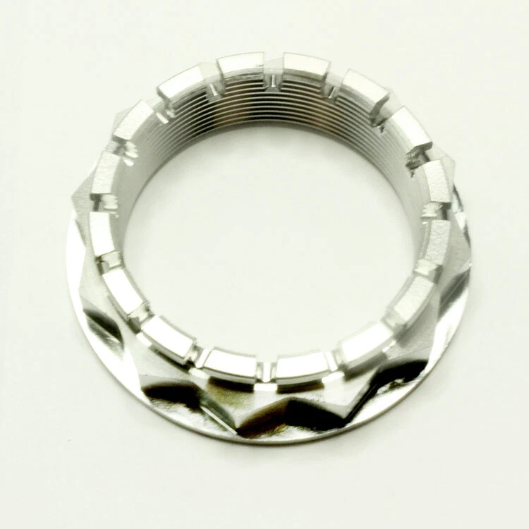 DUCATI 1199 Panigale TITANIUM REAR wheel AXLE flange NUT M48 75012072AA - Image 1 of 1