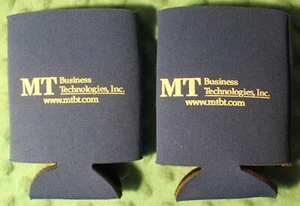 LOT OF 2: MT Business Technologies Inc Xerox Drink Can Cooler Insulation Sleeves - Picture 1 of 3
