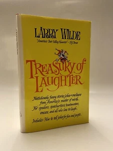 Treasury of Laughter SIGNED by Larry Wilde 1st Edition Hardcover - Picture 1 of 10