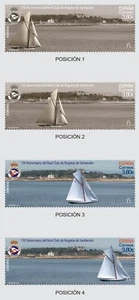 Sello España 2020 - Edif. 5417 - 150 Anivers. Real Club de Regatas de Santander - Imagen 1 de 1