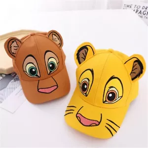 Summer New Children's Hat Spring and Autumn Sun Cartoon Embroidered Lion Style - Picture 1 of 10