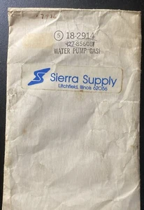 (LOT OF 5) Sierra Supply 18-2914 Replaces QUICKSILVER GASKET 27-85608 1 NOS - Picture 1 of 4