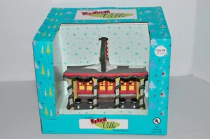 Santa's Workbench RetroVille JIMMY'S DRIVE-IN Porzellan handbemalt LICHTER-UP - Bild 1 von 7
