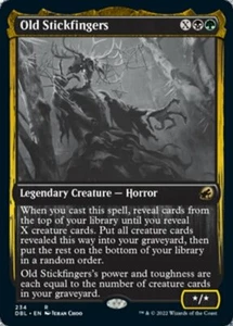 MTG OLD STICKFINGERS EXC - VECCHIO DITALUNGHE - DBL - MAGIC - Picture 1 of 1