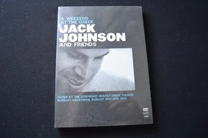 JACK JOHNSON A WEEKEND AT THE GREEK RARE NEW SEALED NTSC DVD! - Picture 1 of 2