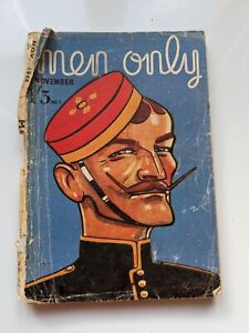 Vintage 'Men Only' (November 1944) Illustrated Gentlemen's magazine