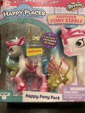 Shopkins Happy Places Cutiecorn Pampered Pony Stable Petkins S 4 Unicorn RARE