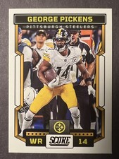 2023 Score George Pickens Pittsburgh Steelers Card #219