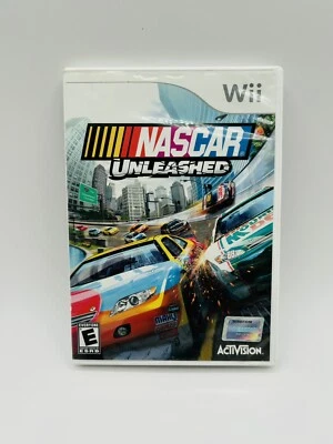 NASCAR Unleashed (Nintendo Wii, 2011) Multiplayer Car Racing Video Game - Image 1 of 4
