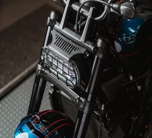 Harley Davidson Sportster S RH1250S 21- Killer Headlamp Grill SPS-GRILL - Picture 1 of 4