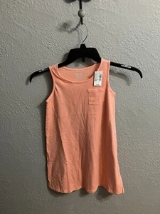 Girls children's place peach dress sleeveless SizeMedium, 7/8 - Picture 1 of 6