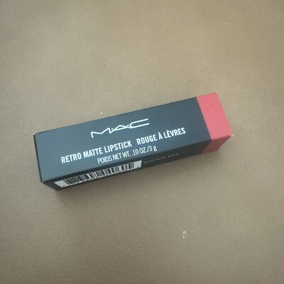 MAC Retro Matte Lipstick 707 RUBY WOO Red - 0.1 oz / 3 g NWOB - Image 1 of 3