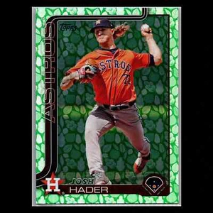 Josh Hader 2025 Topps Baseball #271 Green Foil Easter Holiday – Houston Astros - Picture 1 of 2