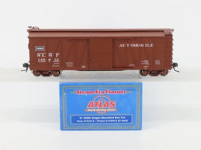 O Scale 2-Rail Atlas 7475-2 SLSF Frisco 40' USRA Single Door Boxcar #145912 - Image 1 of 4