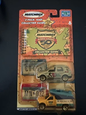 Matchbox Across America 2-Pack & Guide w/ Mercedes Benz ML 430 &  Ford F-Series  - Image 1 of 4