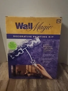 WALL MAGIC DECORATIVE PAINTING KIT Rollers Tray 2 ROLLERS ARE UNUSED - Picture 1 of 5