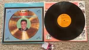 Elvis Presley Golden Records 3 68 US RCA Original Vinyl LP Rigid Orange 3S MINT - Picture 1 of 2