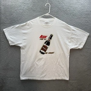 Vintage Hanes Shirt Adult XL White Potosi Beer Wisconsin Brewery Advertisement - Picture 1 of 12