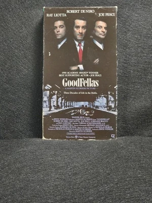 Goodfellas 1991 VHS Warner Bros Home Video Foto 1 de 2