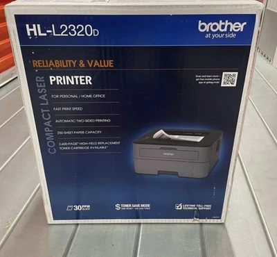 Brother HL-L2320D Mono Laser Printer- NEW - Image 1 of 4