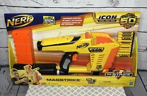 Nerf Nuovo con scatola Magstrike Air-Powered Rapid Fire N-Strike Icon Series Dart Blaster - Foto 1 di 2