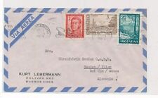 D029952 Argentina 1963 Cubierta de correo aéreo Buenos Aires - Enviar Iller Alemania